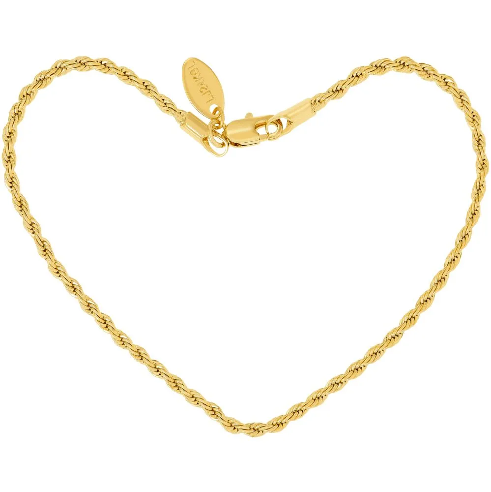 2mm Rope Chain Bracelet