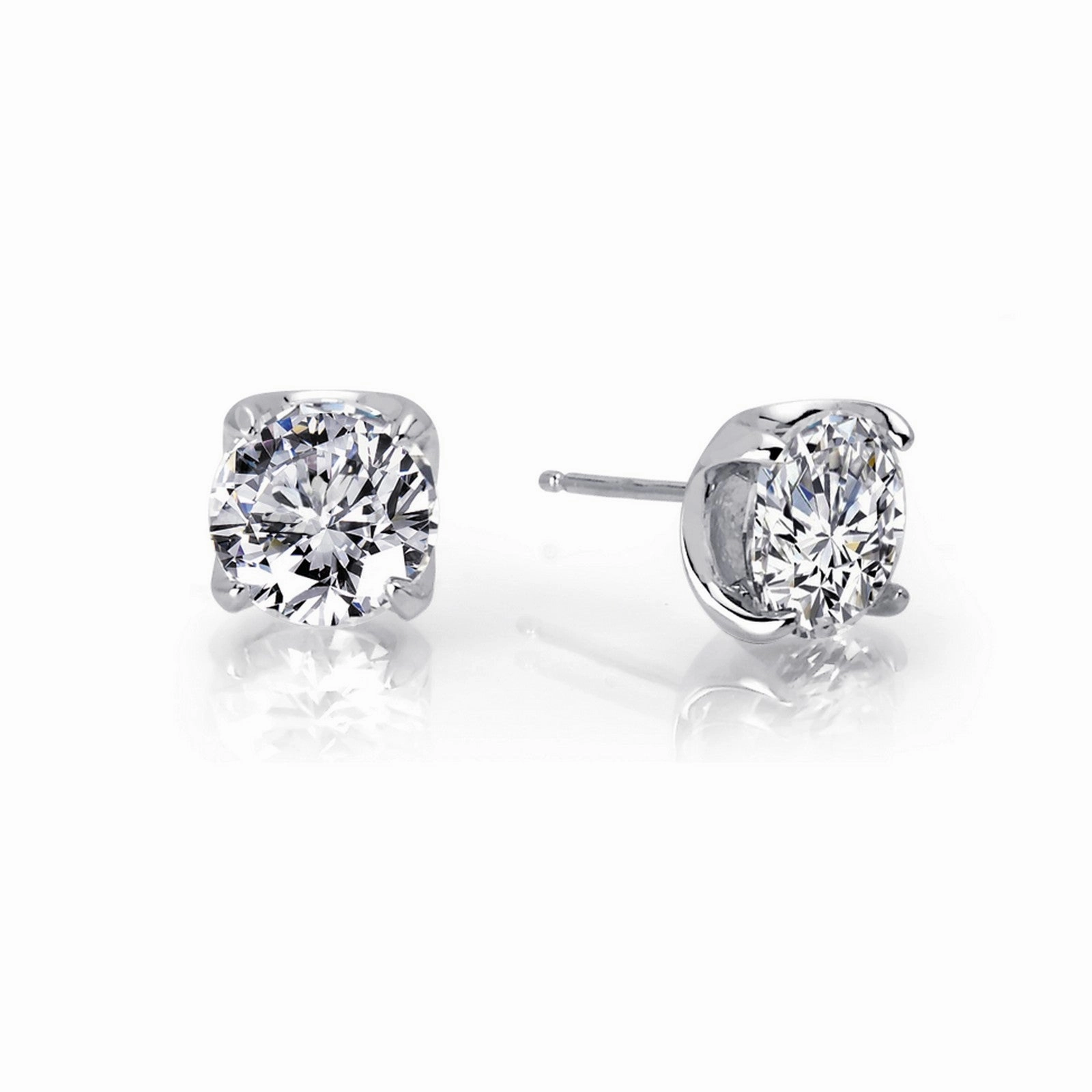 3.5 CTW Solitaire Stud Earrings E0104CLP00