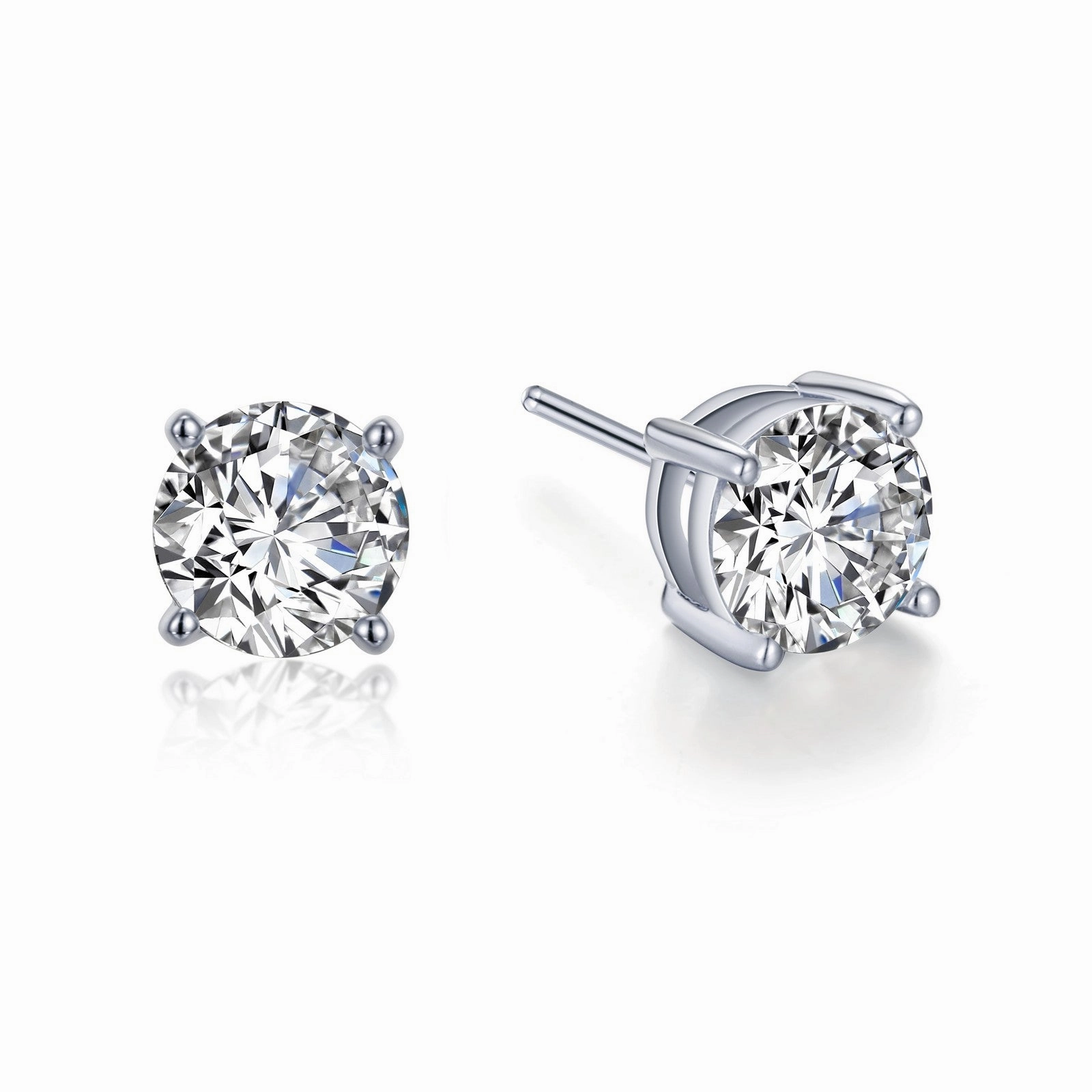 3 CTW 4 Prong Stud Earrings E0561CLP00