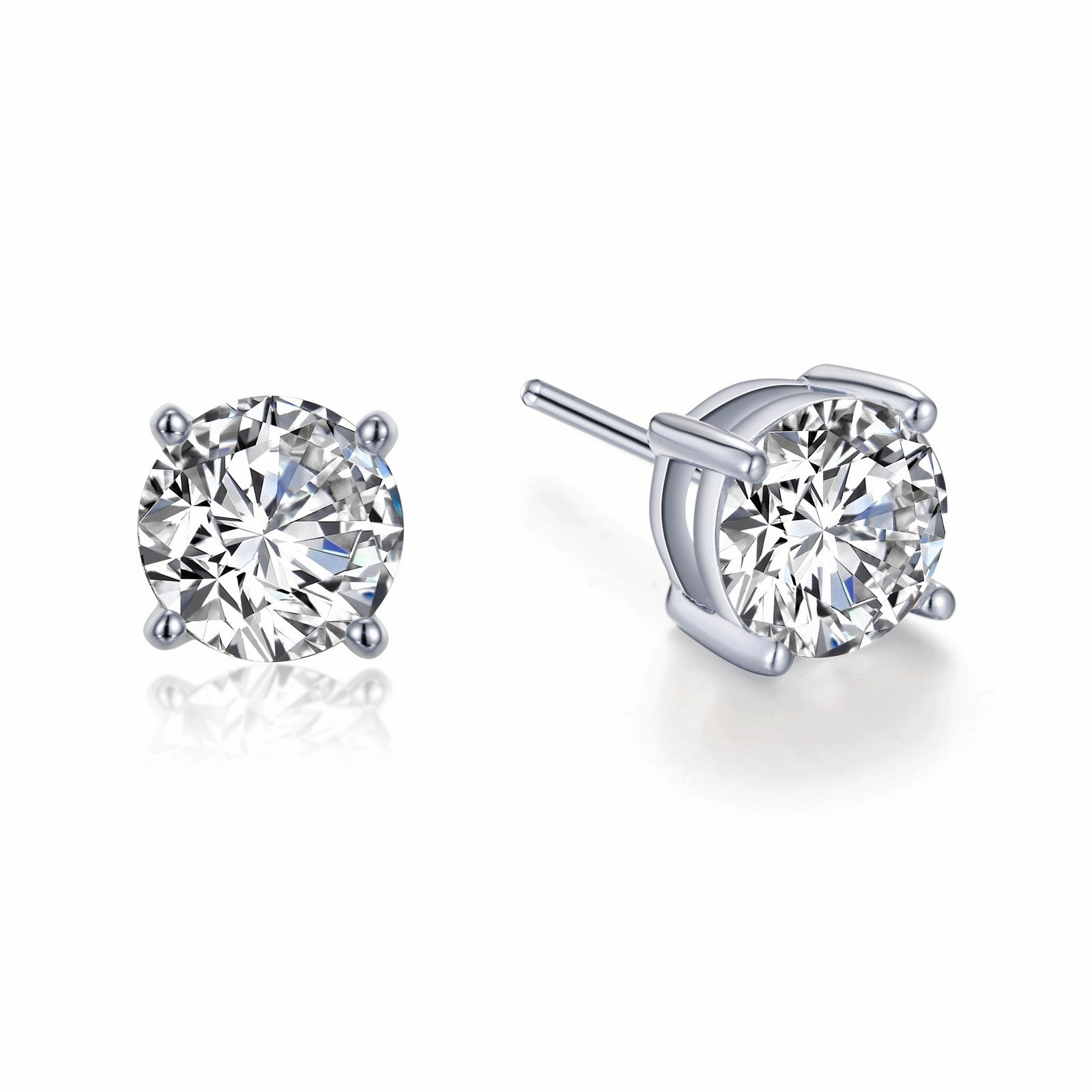 4 CTW 4 Prong Stud Earrings E0110CLP00