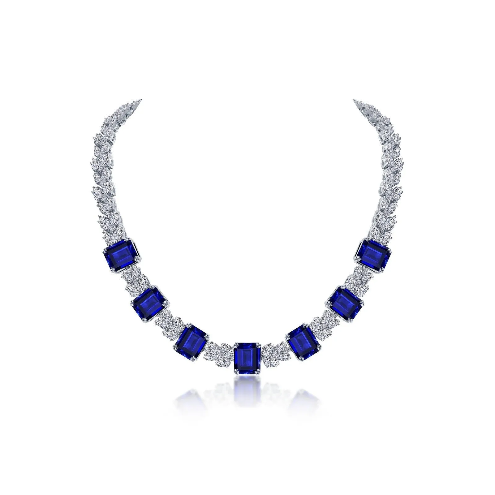 60.89 CTW Regal Choker Necklace 8N007CSP16