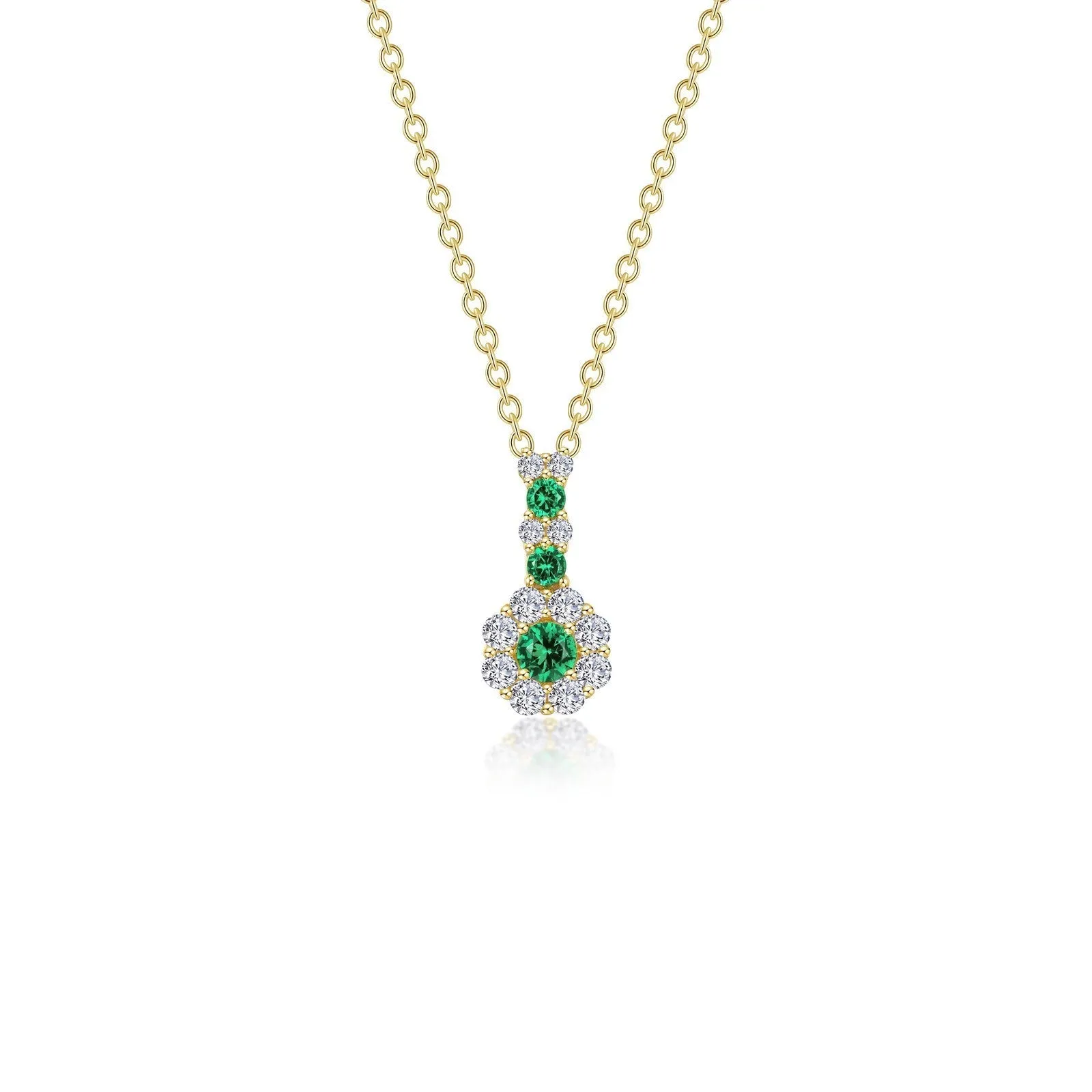 Adjustable Flower Necklace N0327CEG20