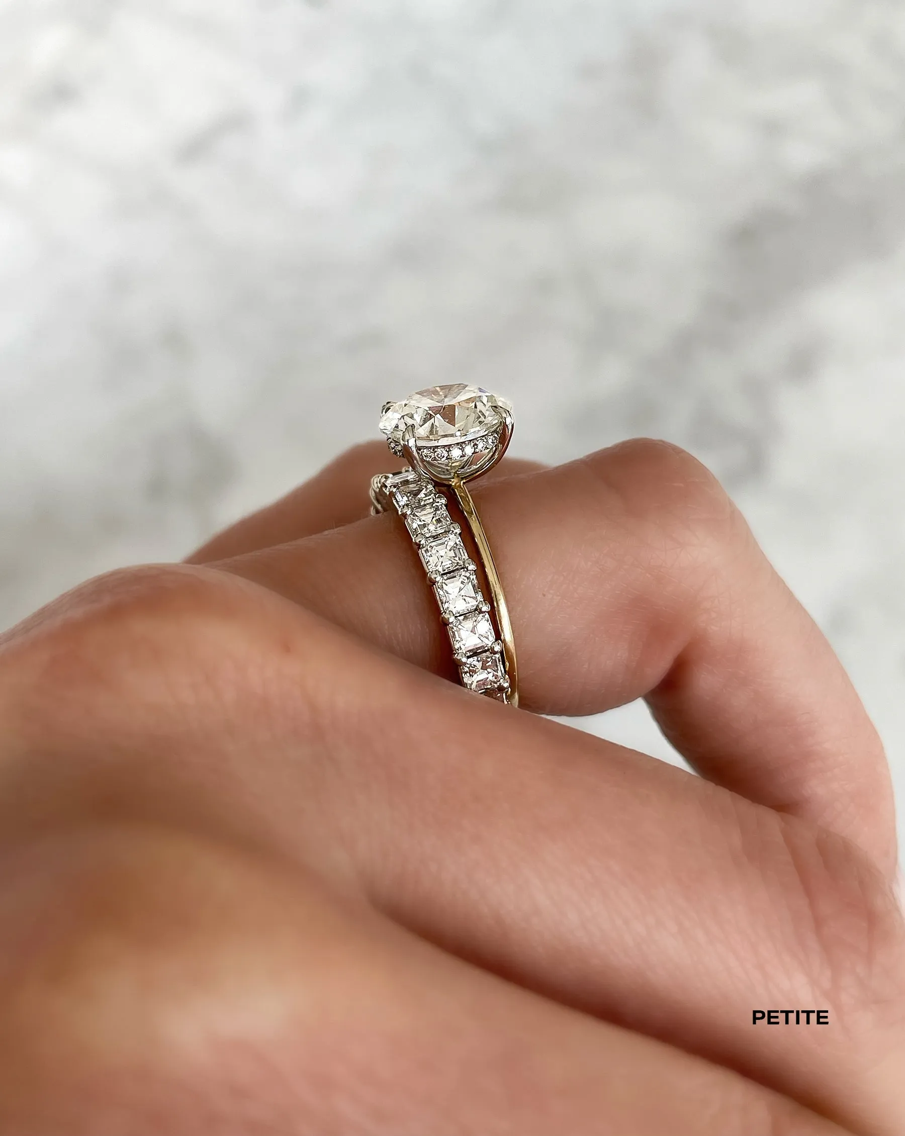 Asscher Lab Diamond Eternity Band