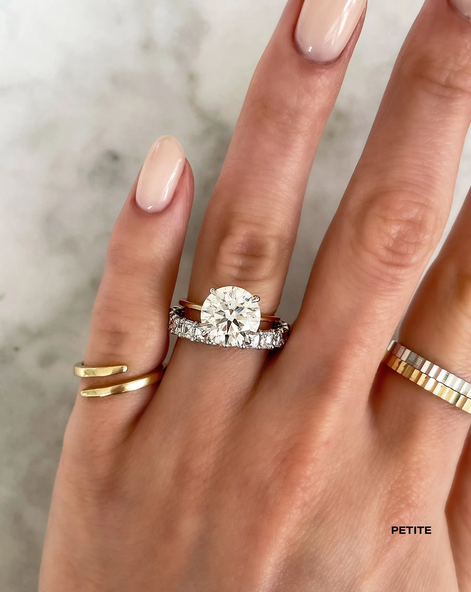 Asscher Lab Diamond Eternity Band