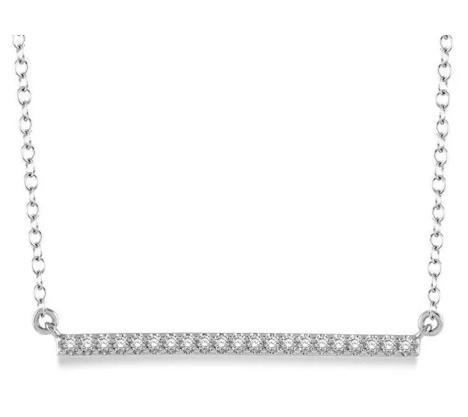 Bar Diamond Necklace