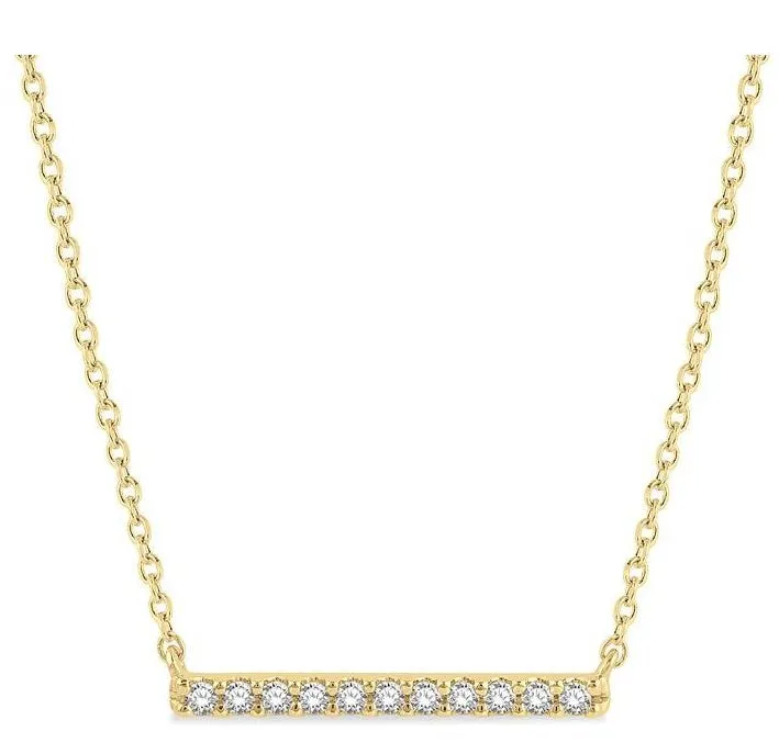 Bar Petite Diamond Necklace