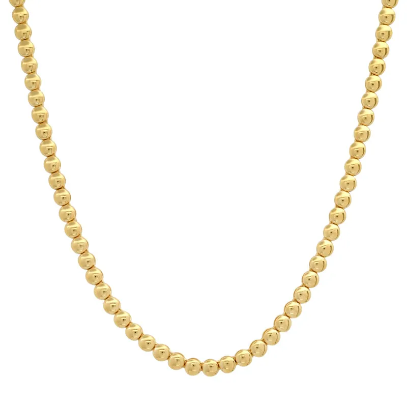 Bezel Tennis Necklace