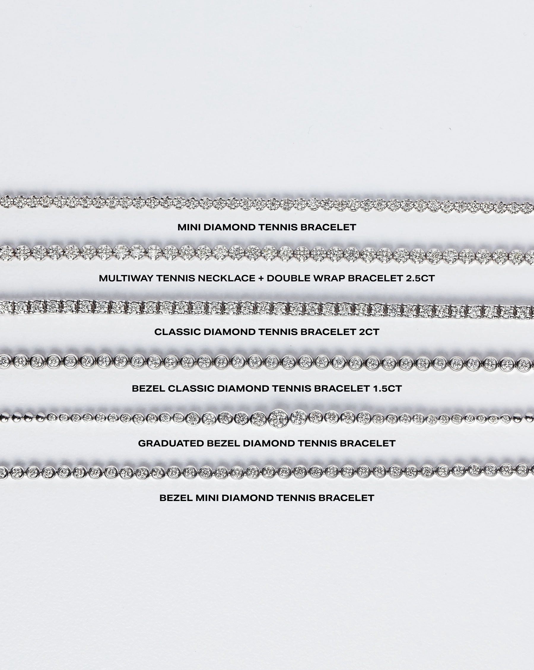 Bezel Classic Diamond Tennis Bracelet