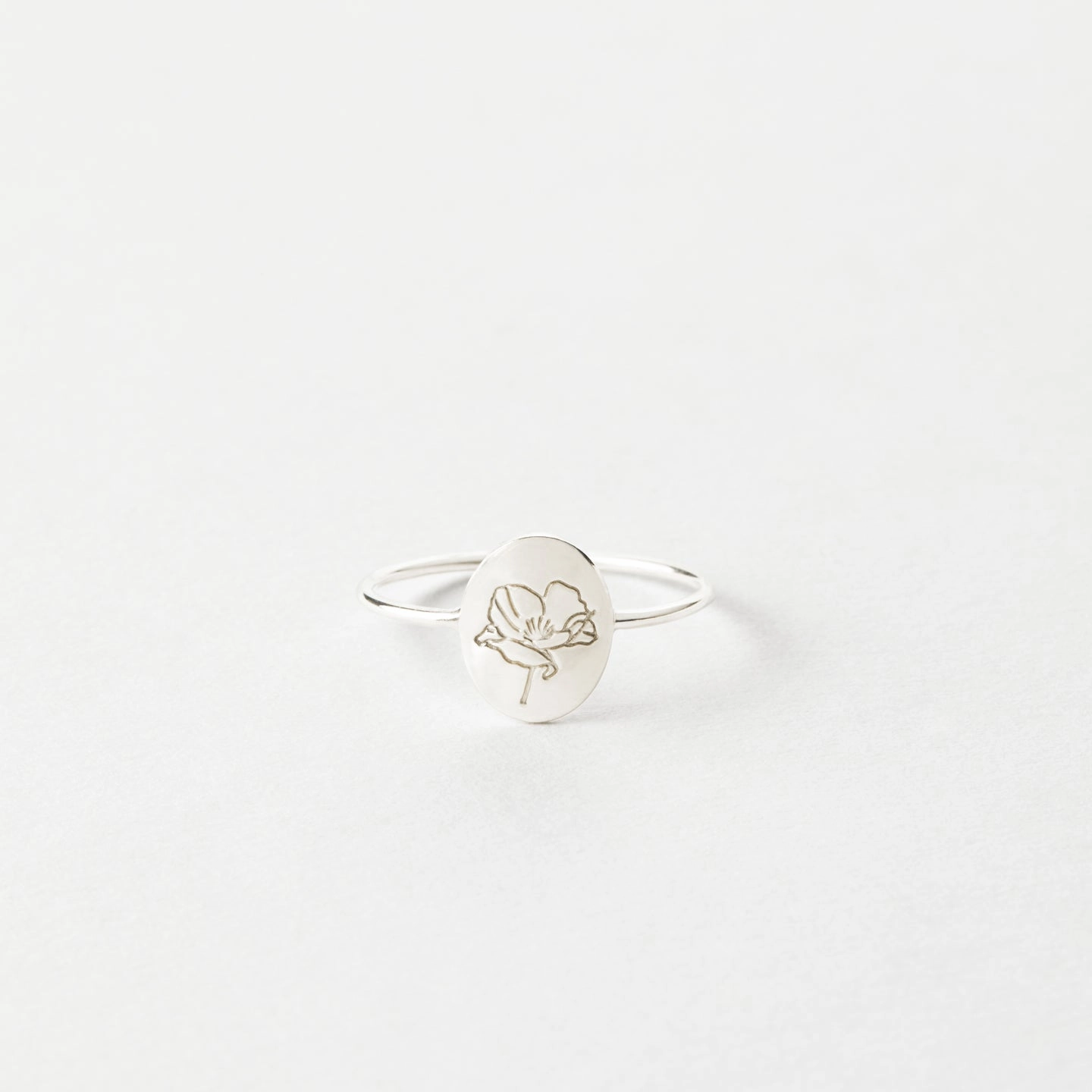 Birth Flower Ring