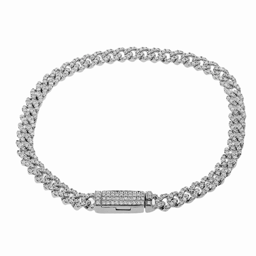 Bracelet in 14k Gold with Diamonds LB2423 WHITE 14K X WHITE