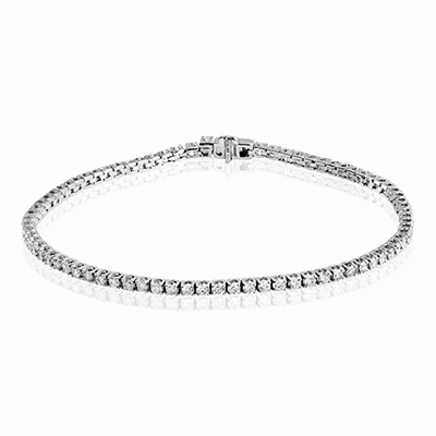 Bracelet in 18k Gold with Diamonds LB2069 WHITE 18K X
