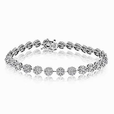 Bracelet in 18K Gold with Diamonds LB2193_WHITE_18K_X_YELLOW