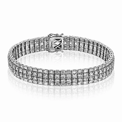 Bracelet in 18k Gold with Diamonds LB2207_WHITE_18K_X