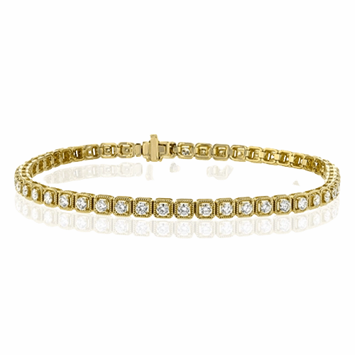 Bracelet in 18k Gold with Diamonds LB2221 WHITE 18K X