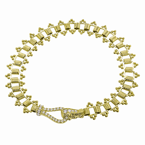 Bracelet in 18K Gold with Diamonds LB2337-Y WHITE 18K X YELLOW