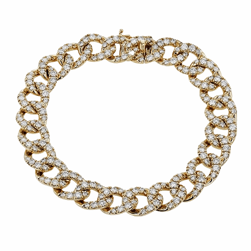 Bracelet in 18k Gold with Diamonds LB2448 WHITE 18K X ROSE
