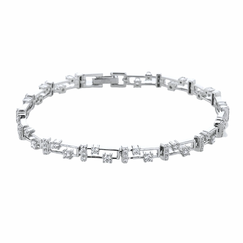 Bracelet in 18k Gold with Diamonds LB2459 WHITE 18K X WHITE