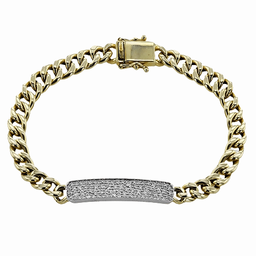 Bracelet in 18k Gold with Diamonds LB2463 WHITE 18K X 2T
