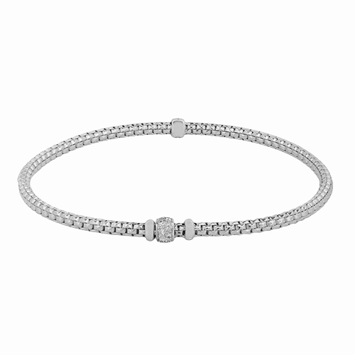 Bracelet in 18k Gold with Diamonds LB2544 WHITE 18K X WHITE