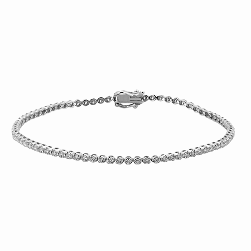 Bracelet in 18k Gold with Diamonds LB2558 WHITE 18K X WHITE