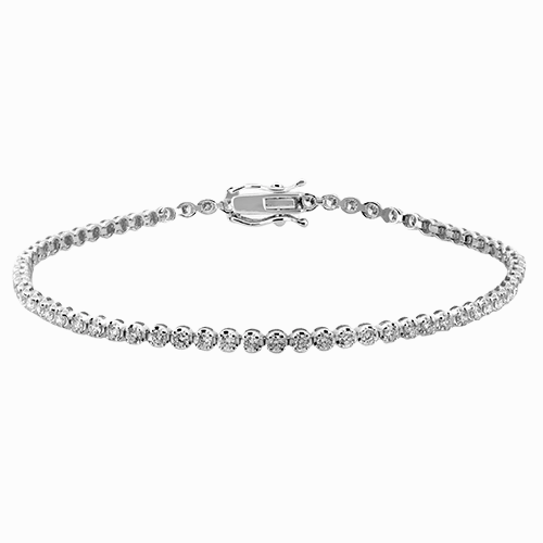 Bracelet in 18k Gold with Diamonds LB2559 WHITE 18K X WHITE