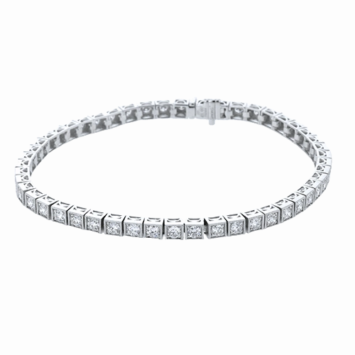 Bracelet in 18k Gold with Diamonds MB3000 WHITE 18K X WHITE