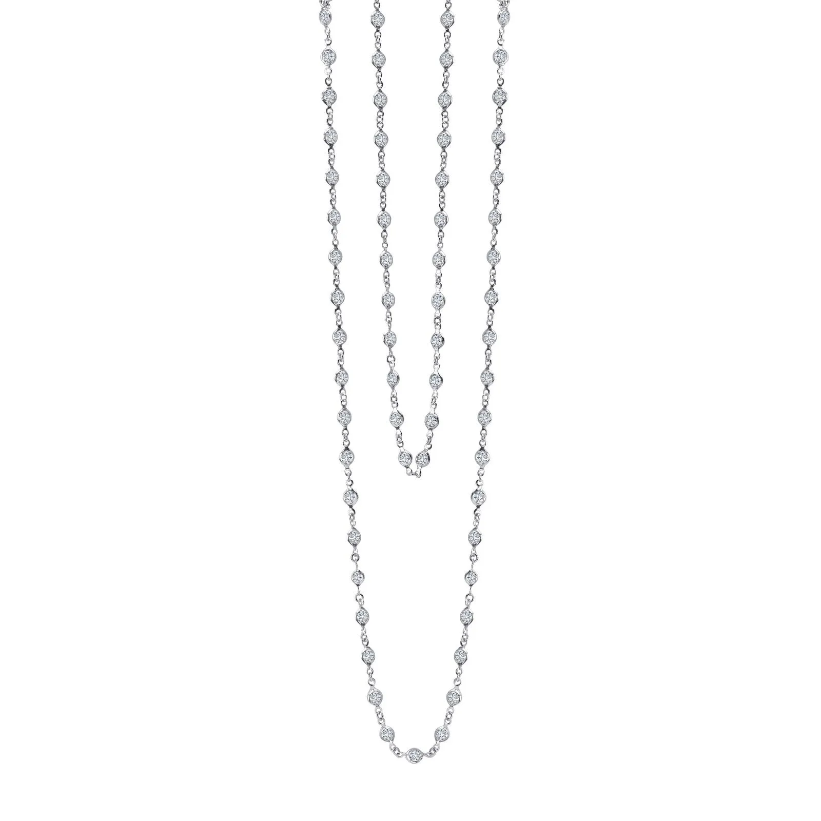 Classic Station Necklace N0009CLP16