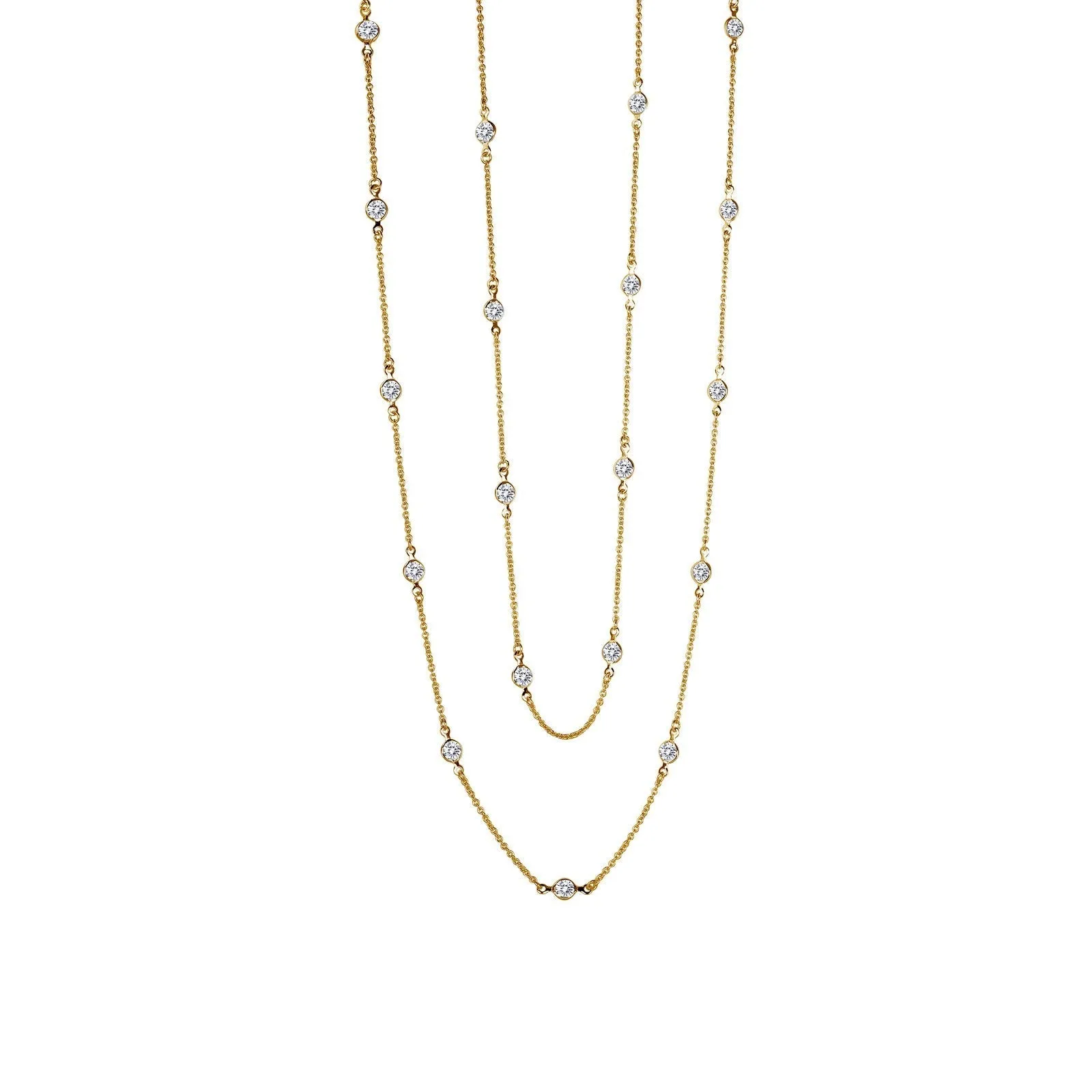 Classic Station Necklace N0016CLG36