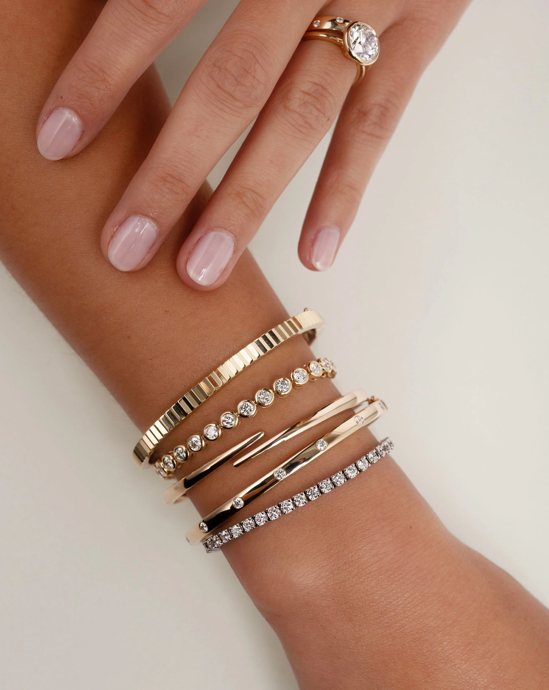Classic Lab Diamond Tennis Bracelet