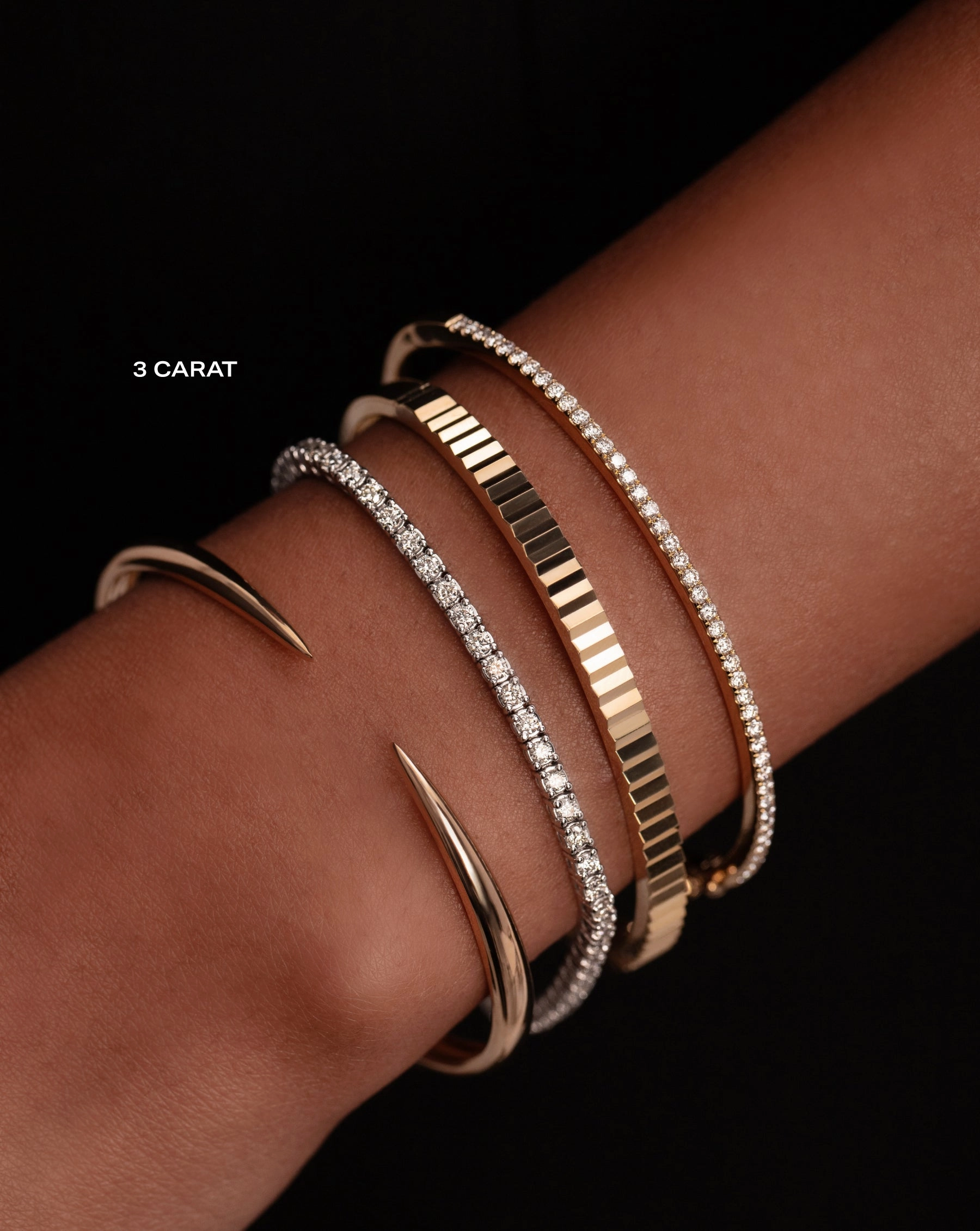 Classic Lab Diamond Tennis Bracelet