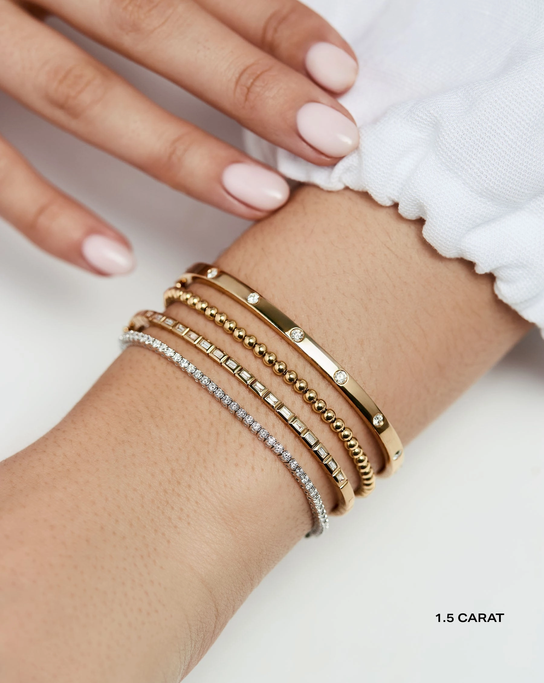 Classic Lab Diamond Tennis Bracelet