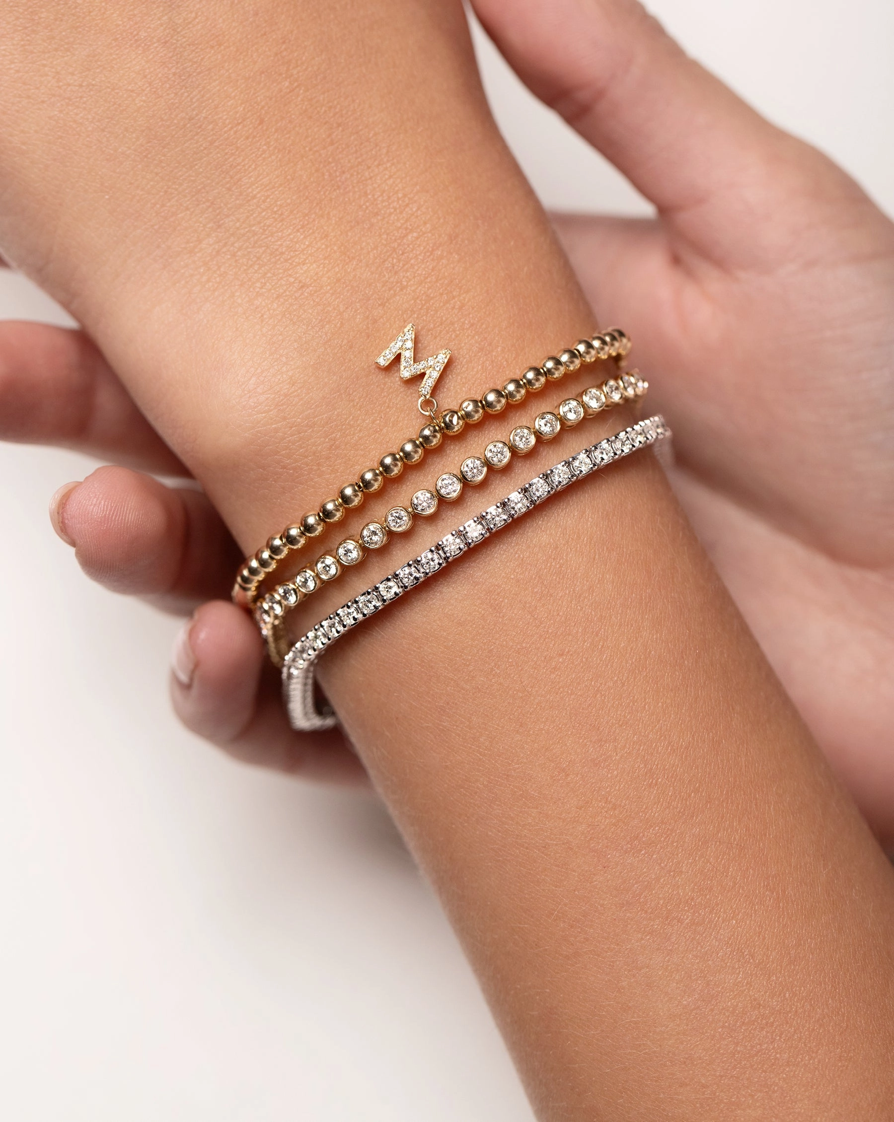 Classic Lab Diamond Tennis Bracelet