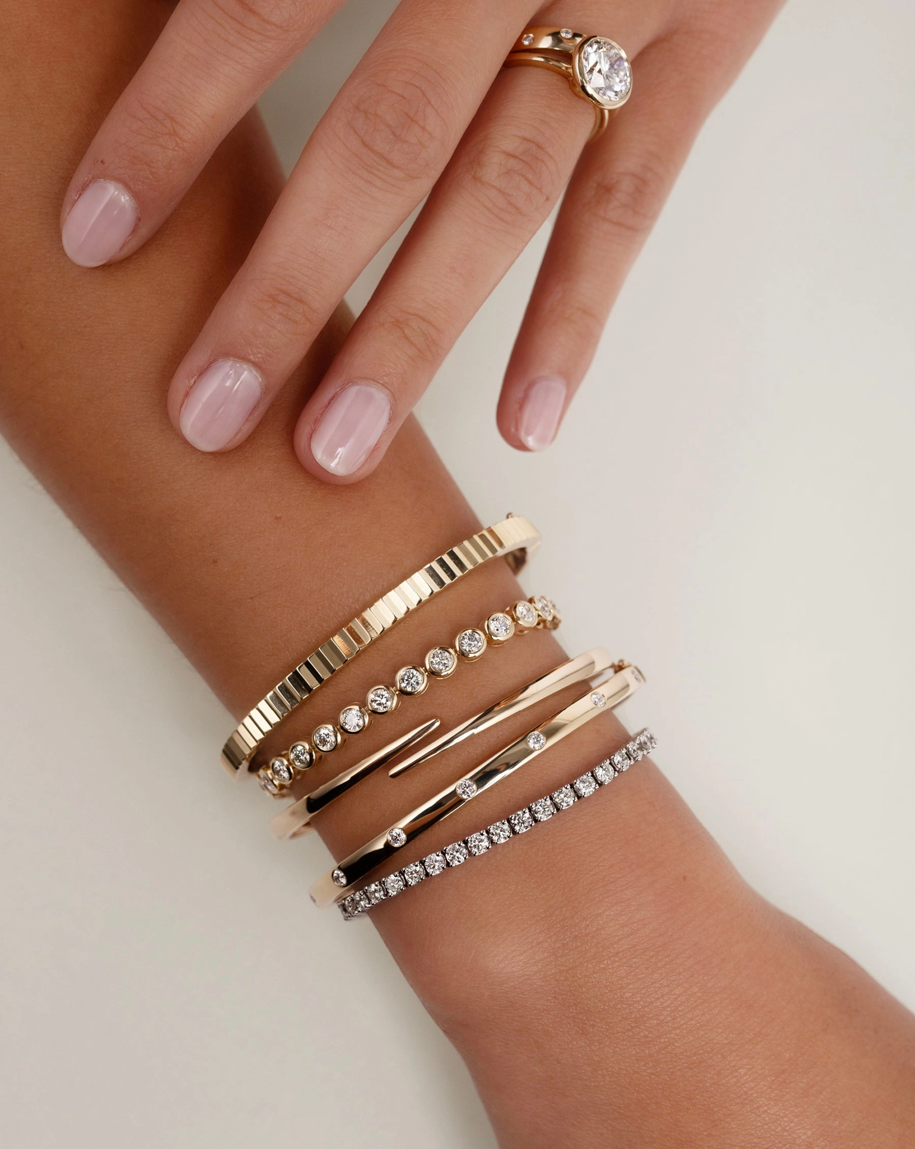 Classic Lab Diamond Tennis Bracelet
