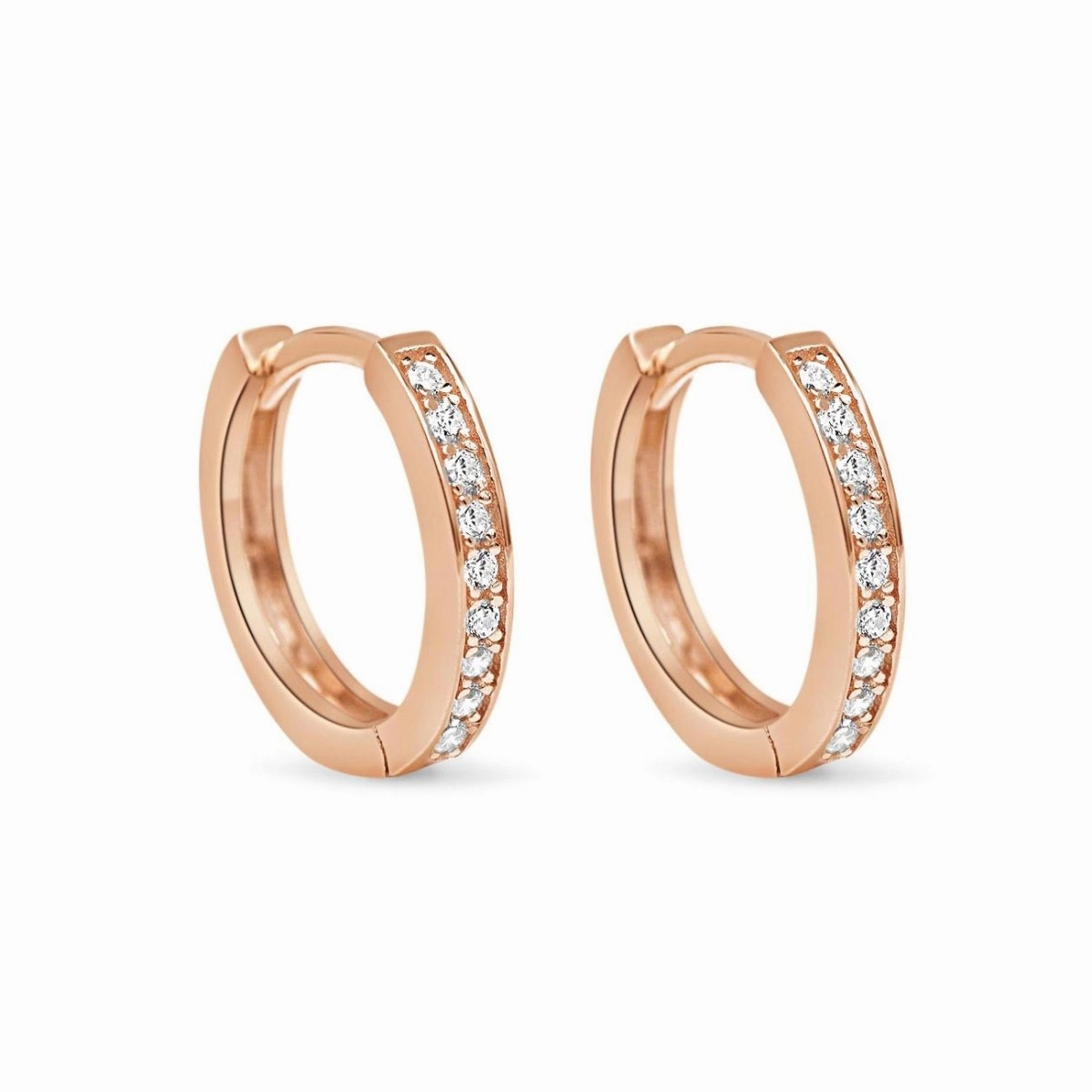 Classic Pav Huggie Hoops