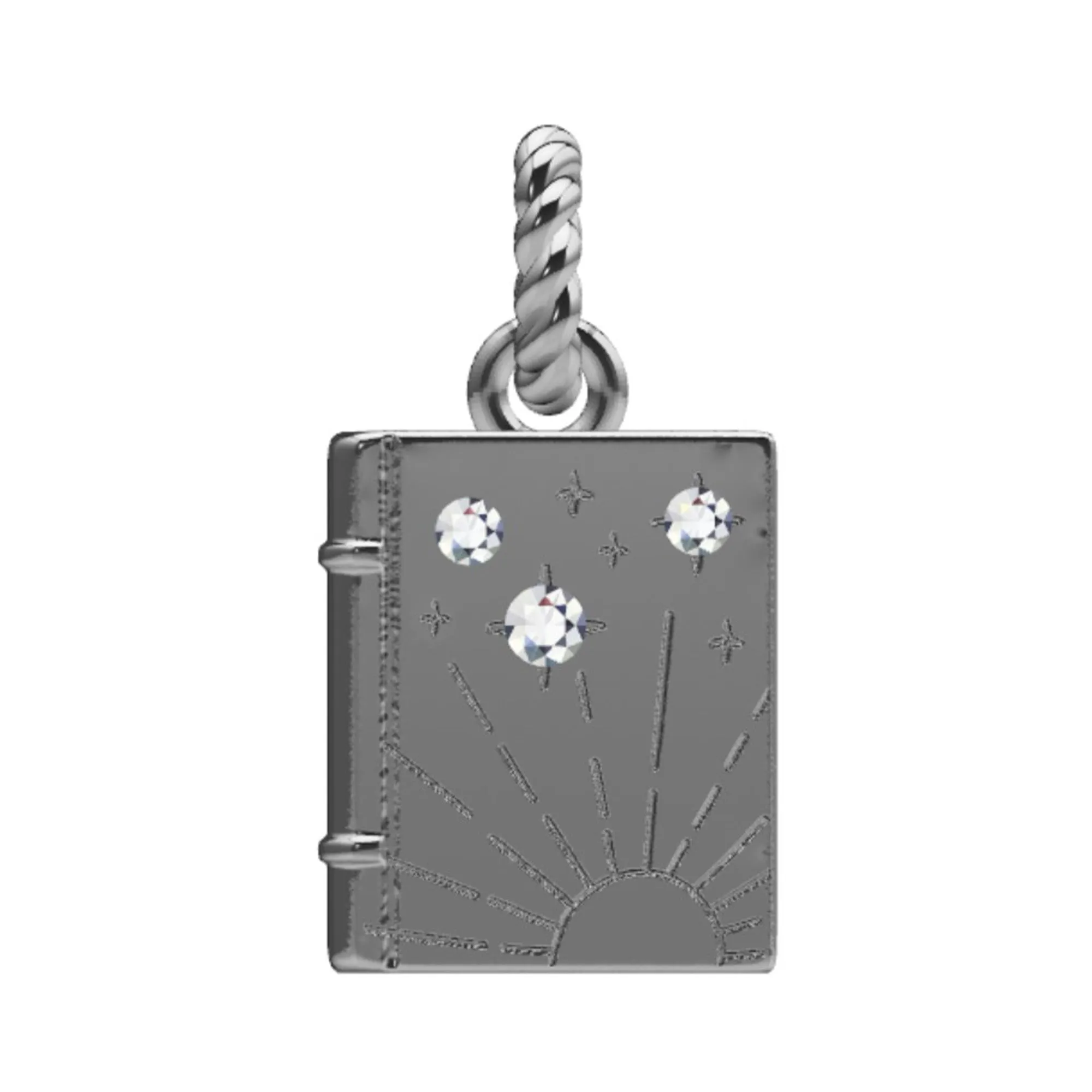 Cosmic Unfolding Book Charm