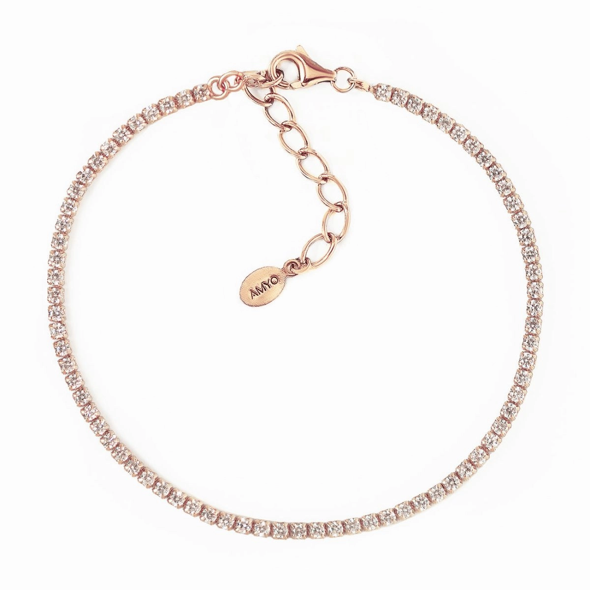 Dainty Crystal Line Bracelet