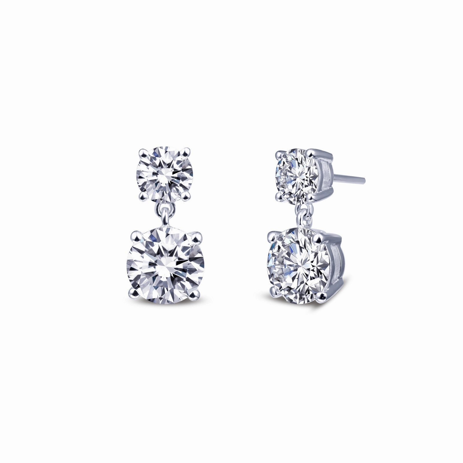 Dangle Stud Earrings E0257CLP00