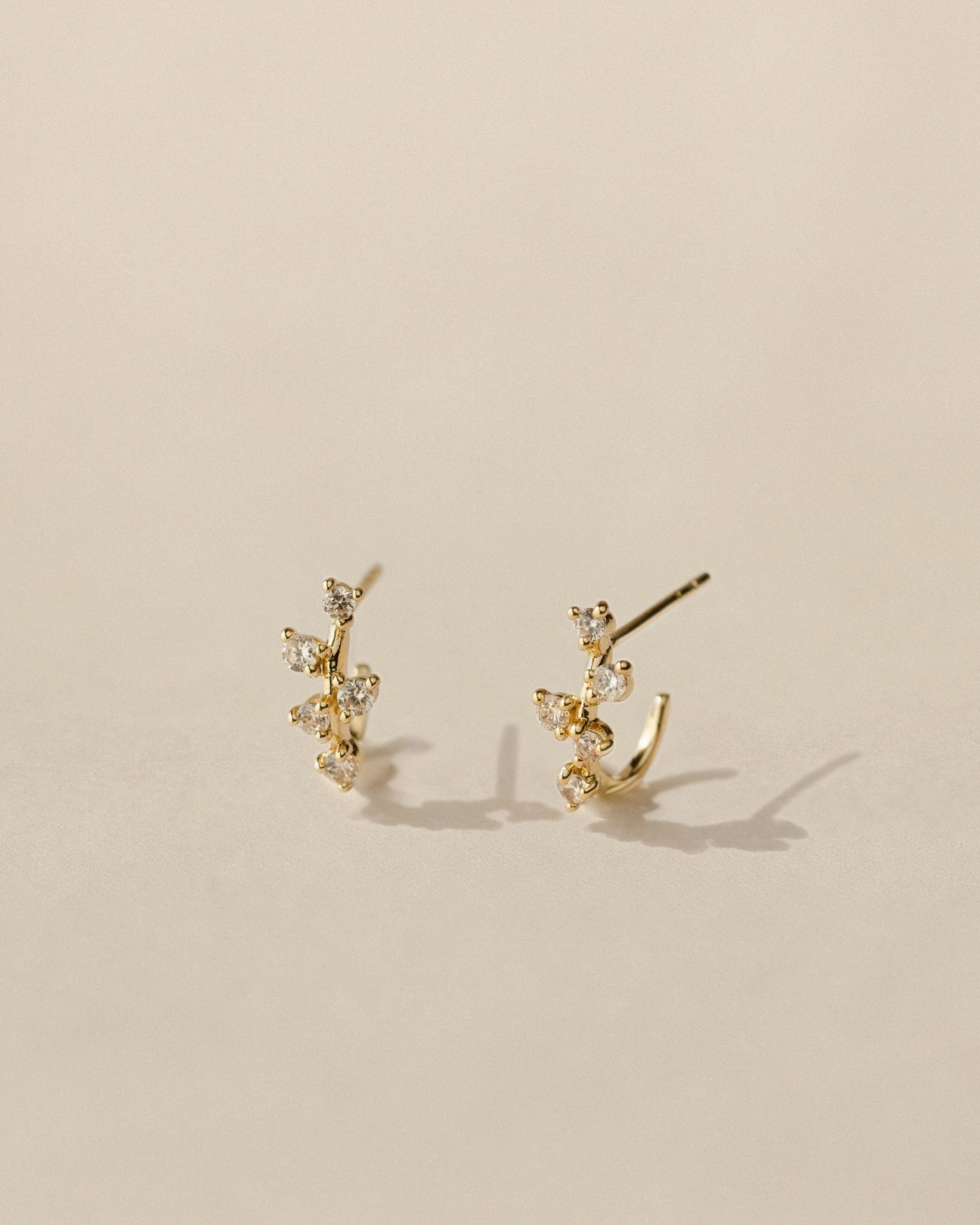 Dewdrop Hoops