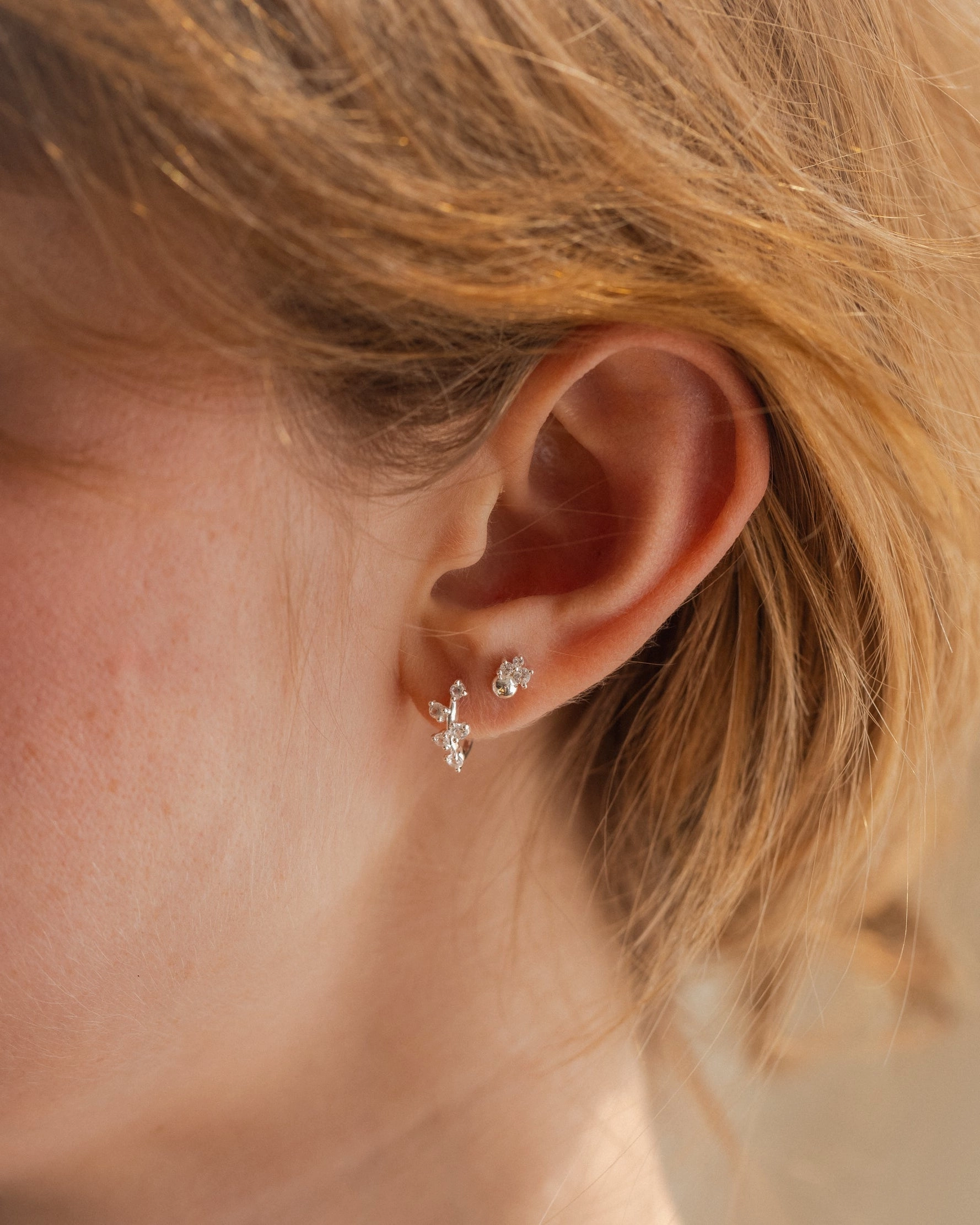 Dewdrop Hoops
