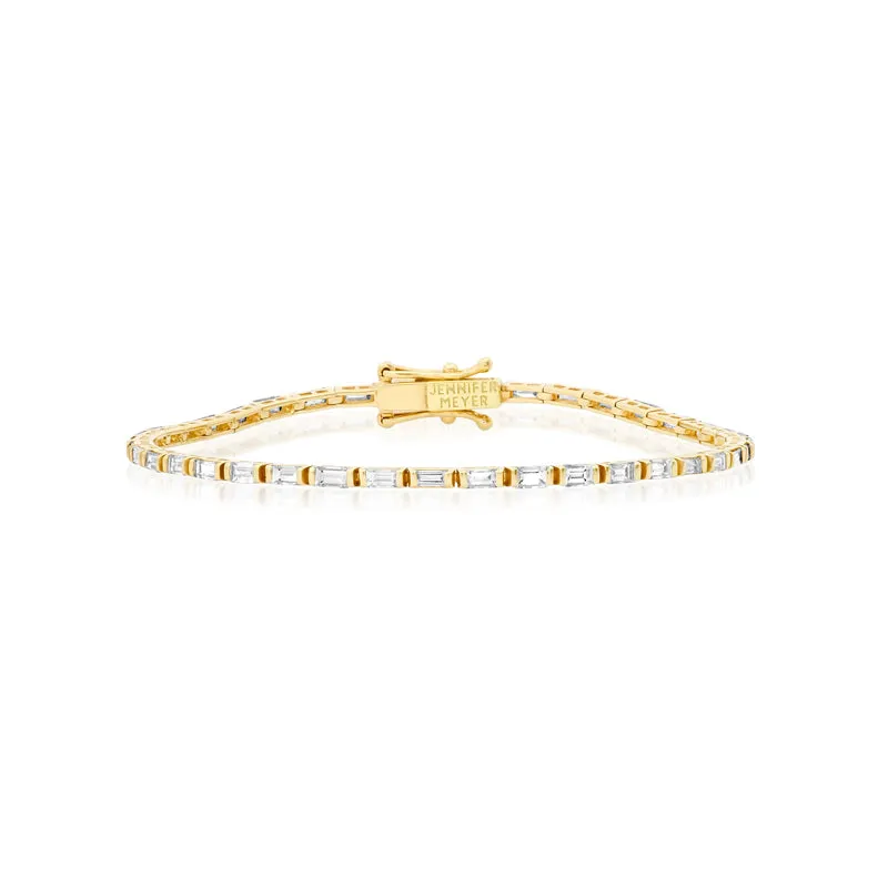 Diamond Baguette Tennis Bracelet