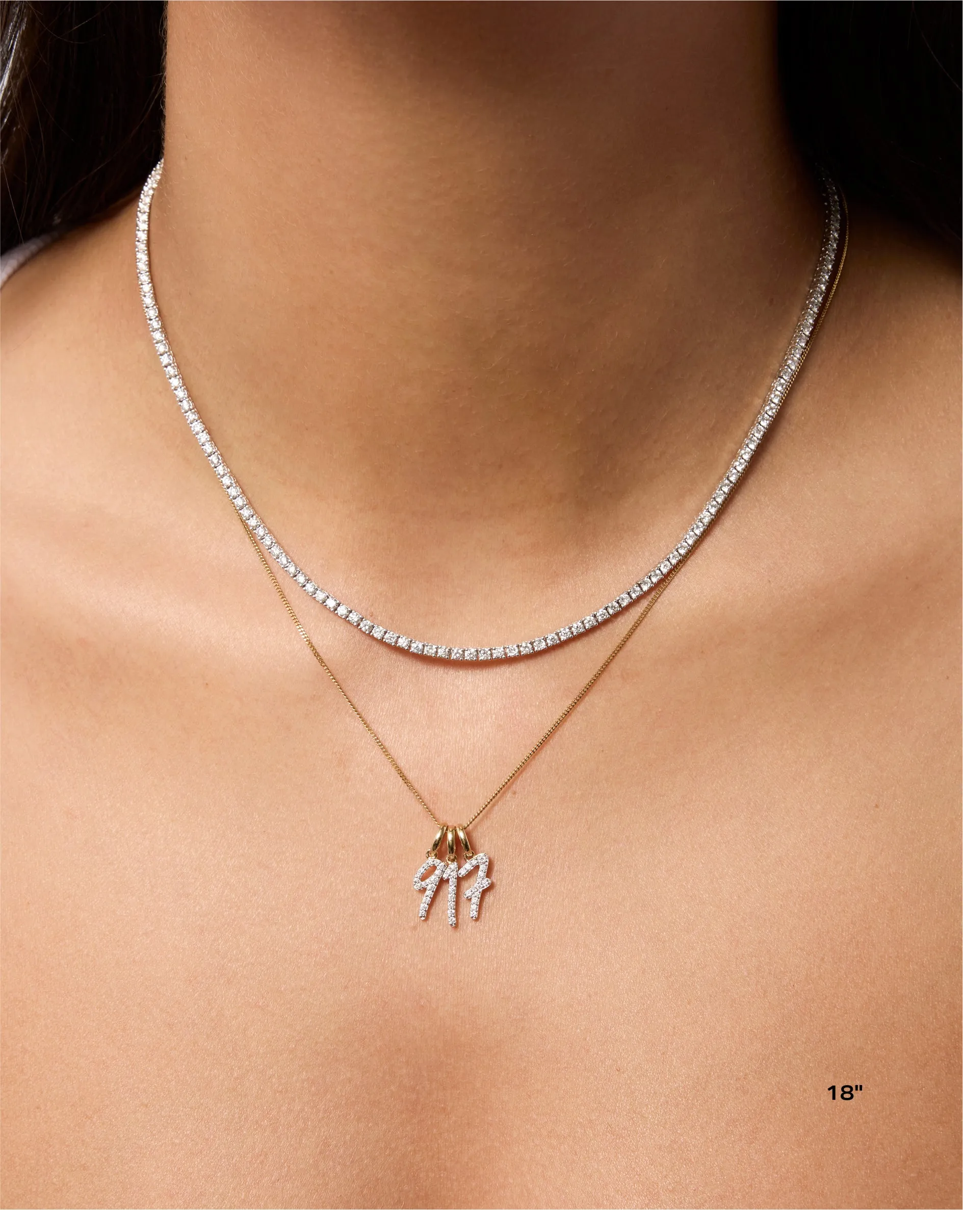 Diamond Cut Curb Chain Necklace
