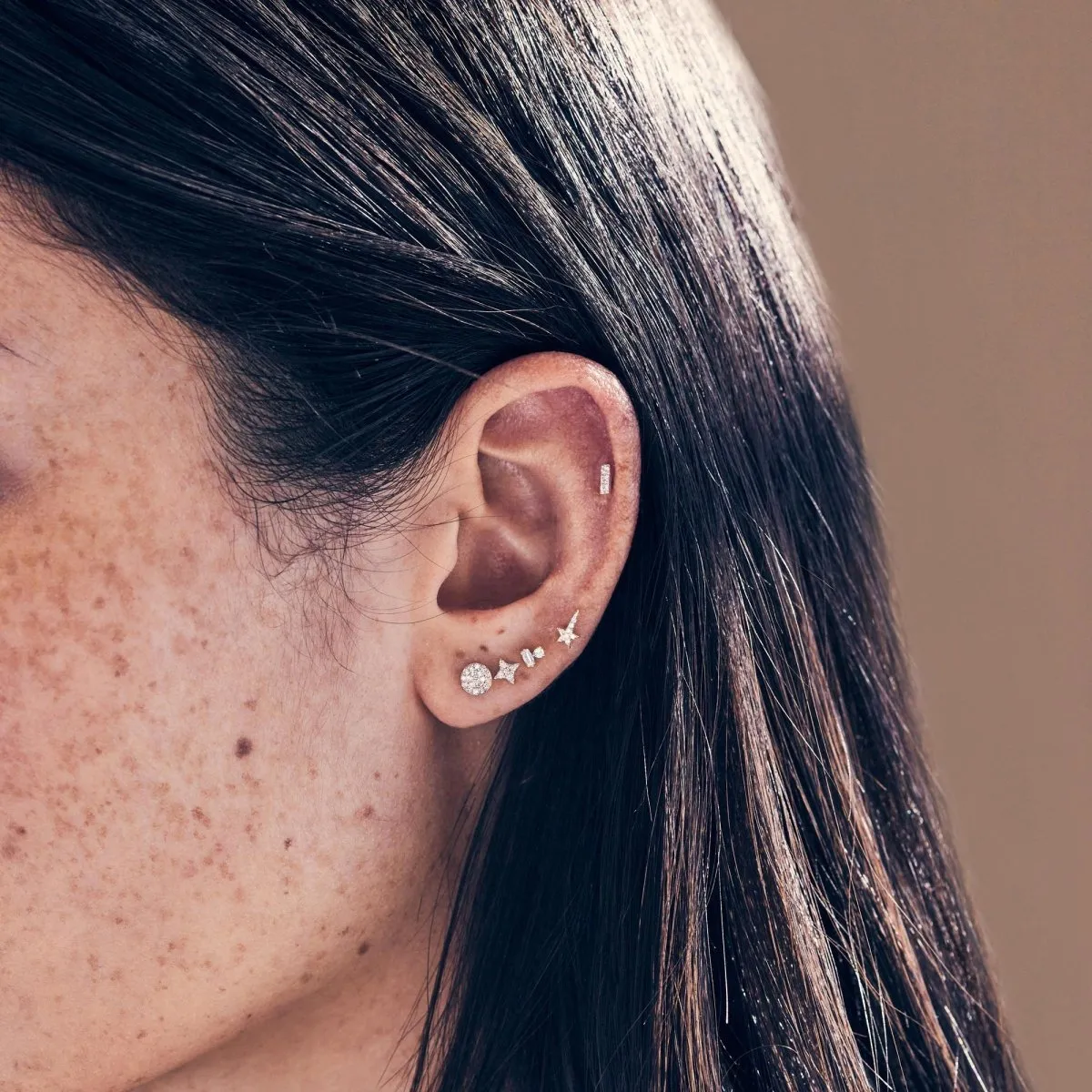 Diamond Disc Studs