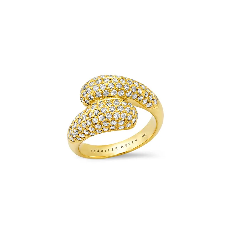 Diamond Double Dome Ring