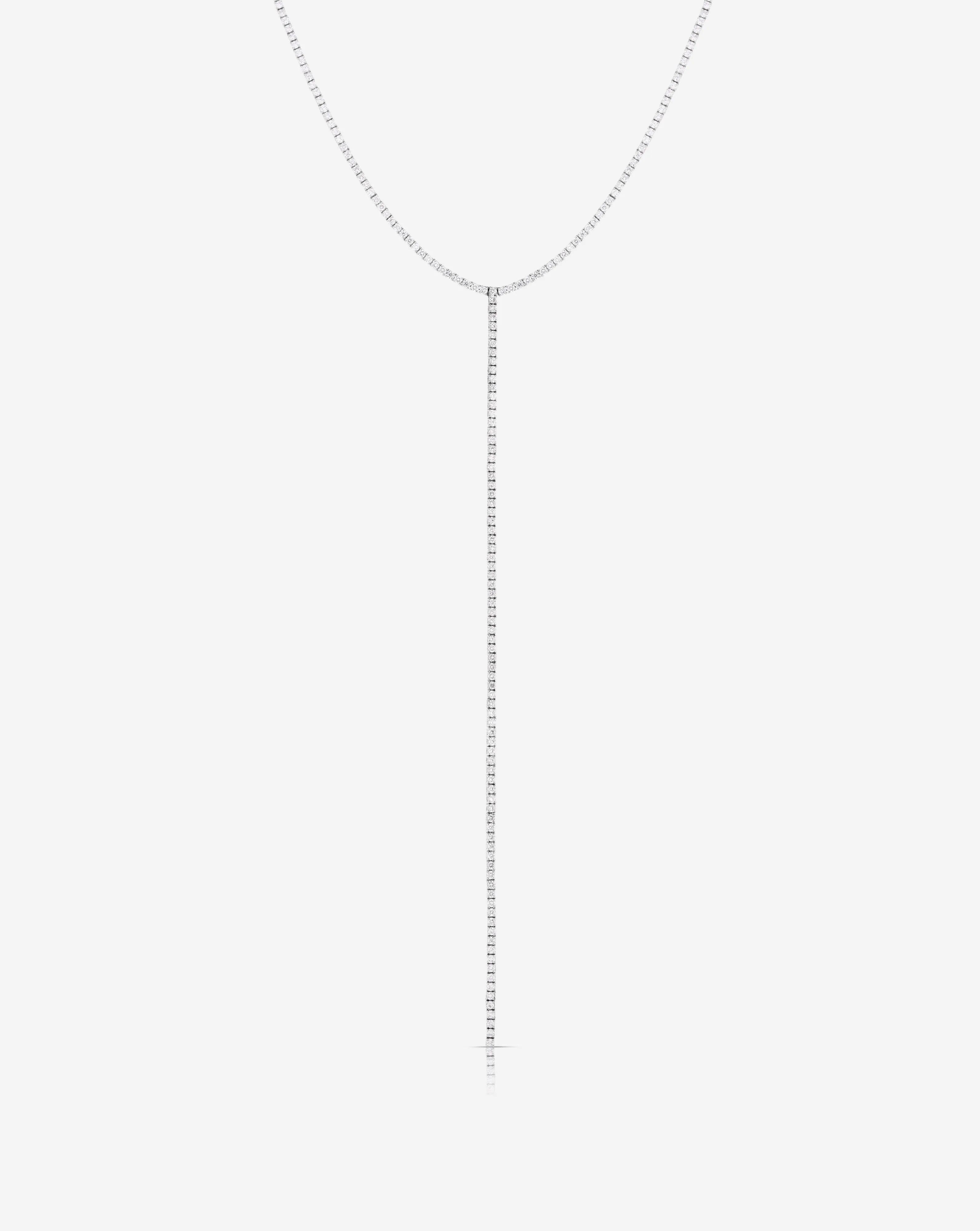 Diamond Lariat Necklace