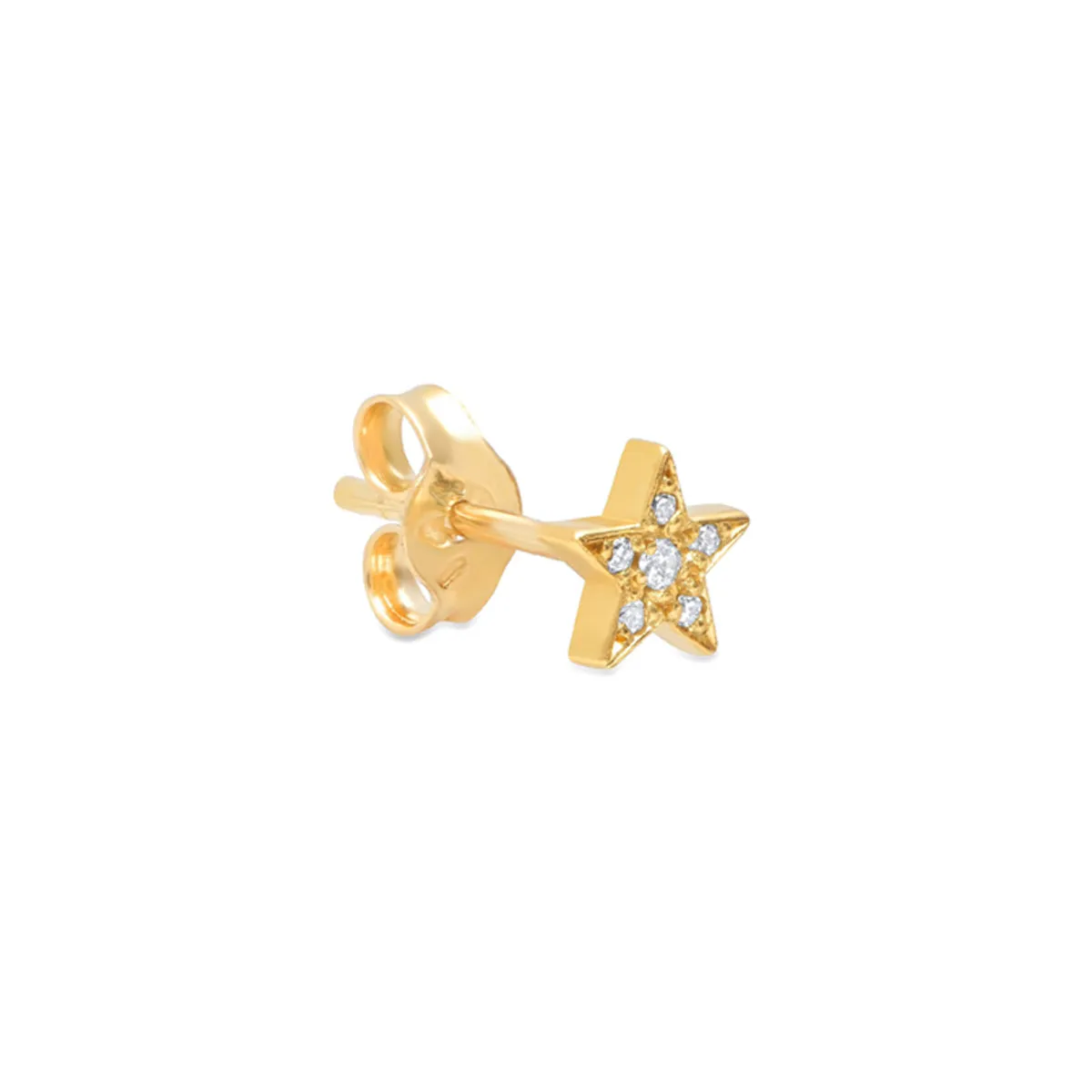 Diamond Mini Star Studs