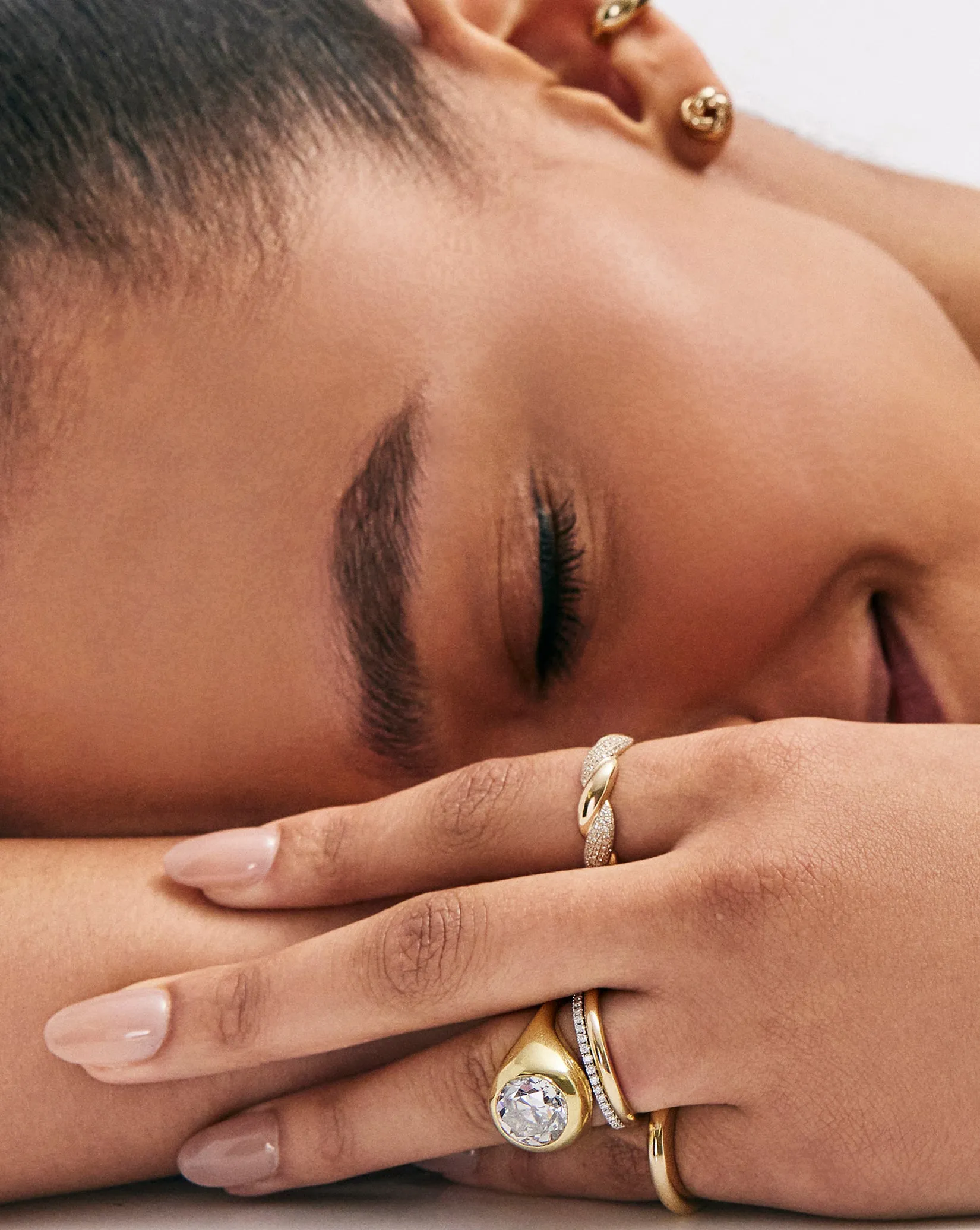 Diamond Rope Ring