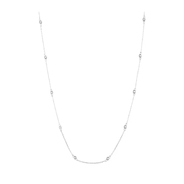 Diamond Station Necklace