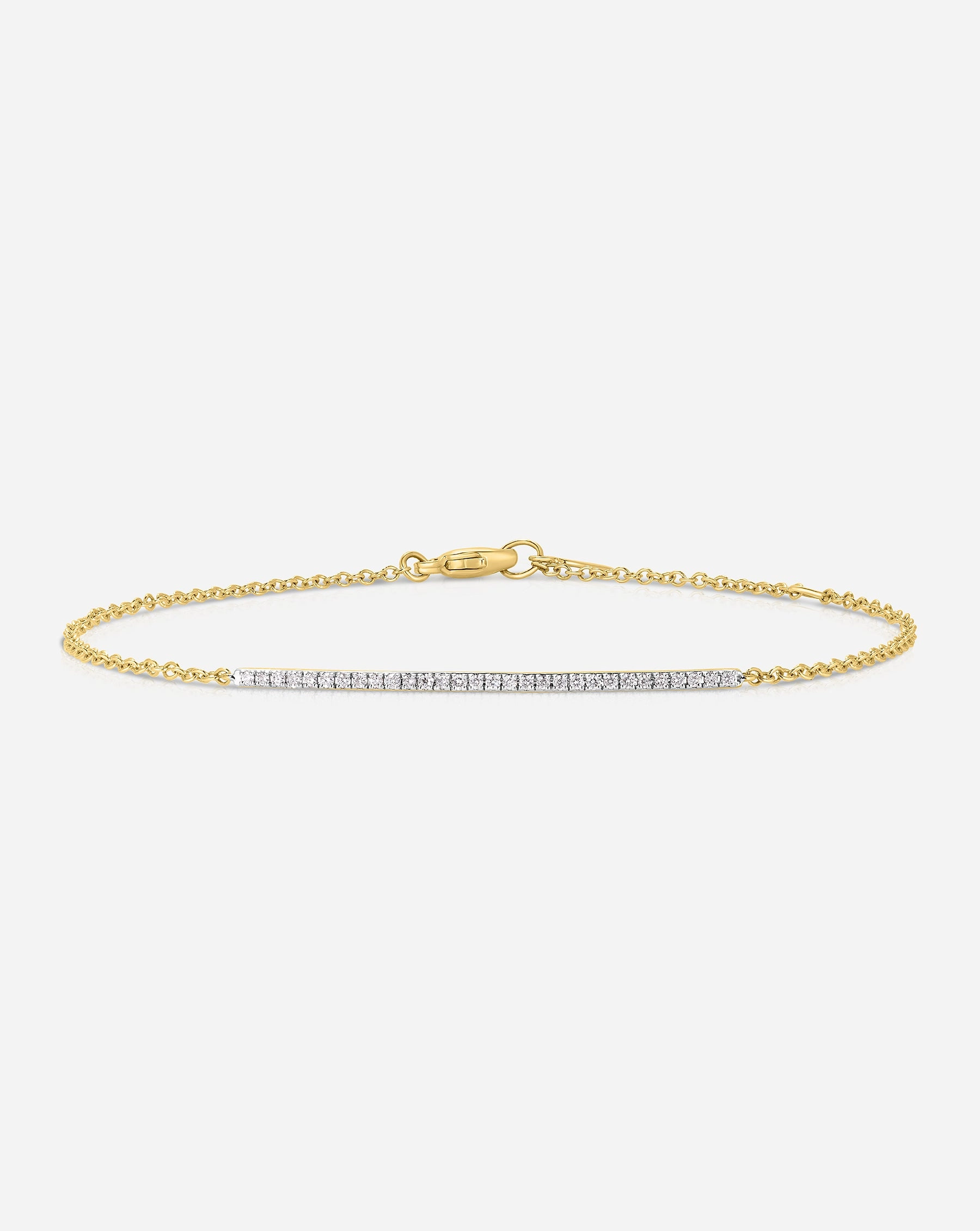 Diamond Bar Bracelet
