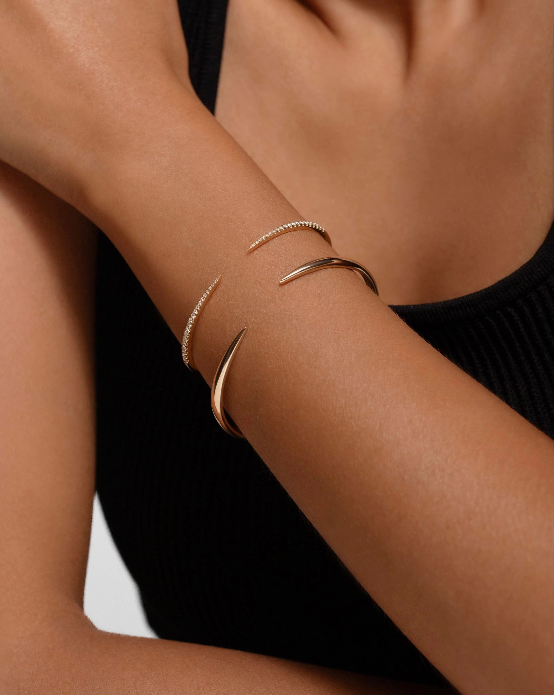 Diamond Claw Cuff