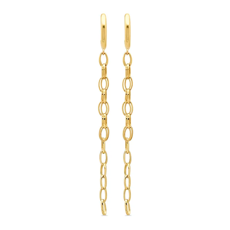 Edith Studs with Small Edith Link Fringe